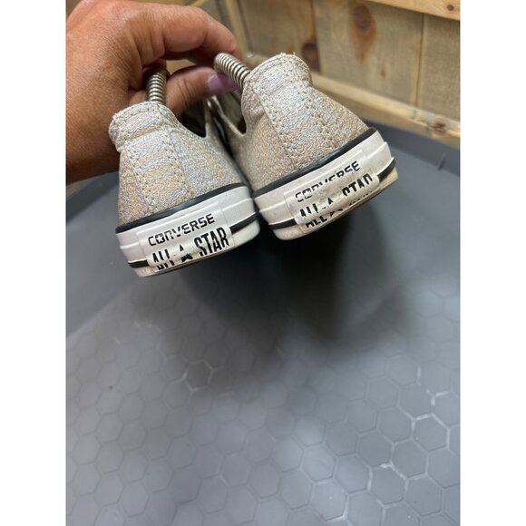 Converse Womens All Star Low-Top Sneakers Size 8 / 39 EU Metallic Shimmer - Picture 6 of 9